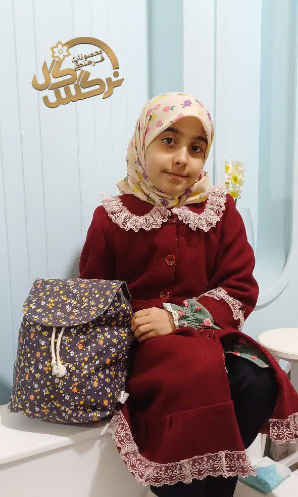 کوله گل گلی دخترانه هانیه
