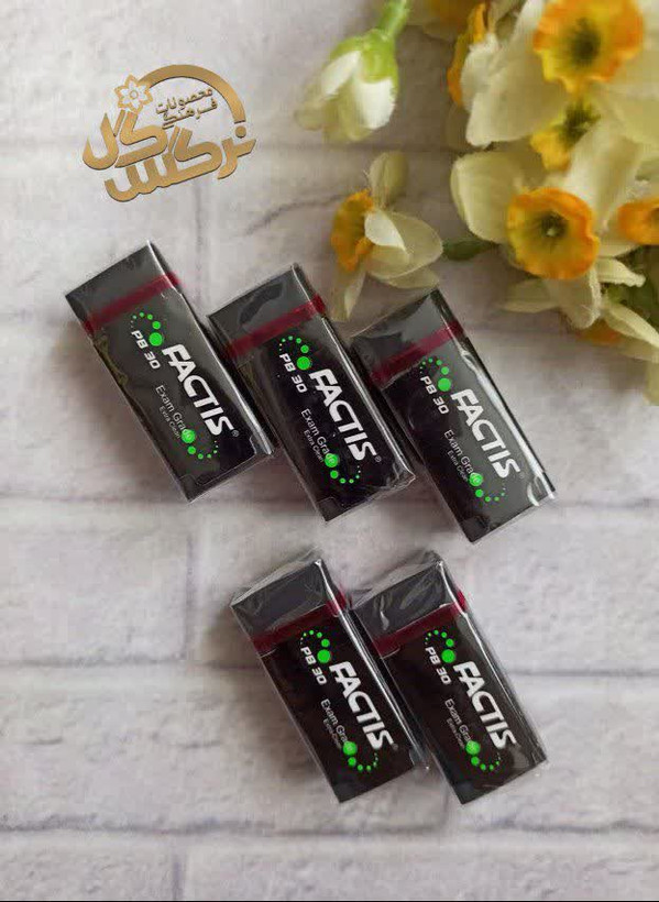 پاک کن رنگی و مشکی فکتیس